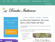 Tablet Screenshot of douche-italienne.net